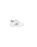 SNEAKERS BIANCHE E ORO