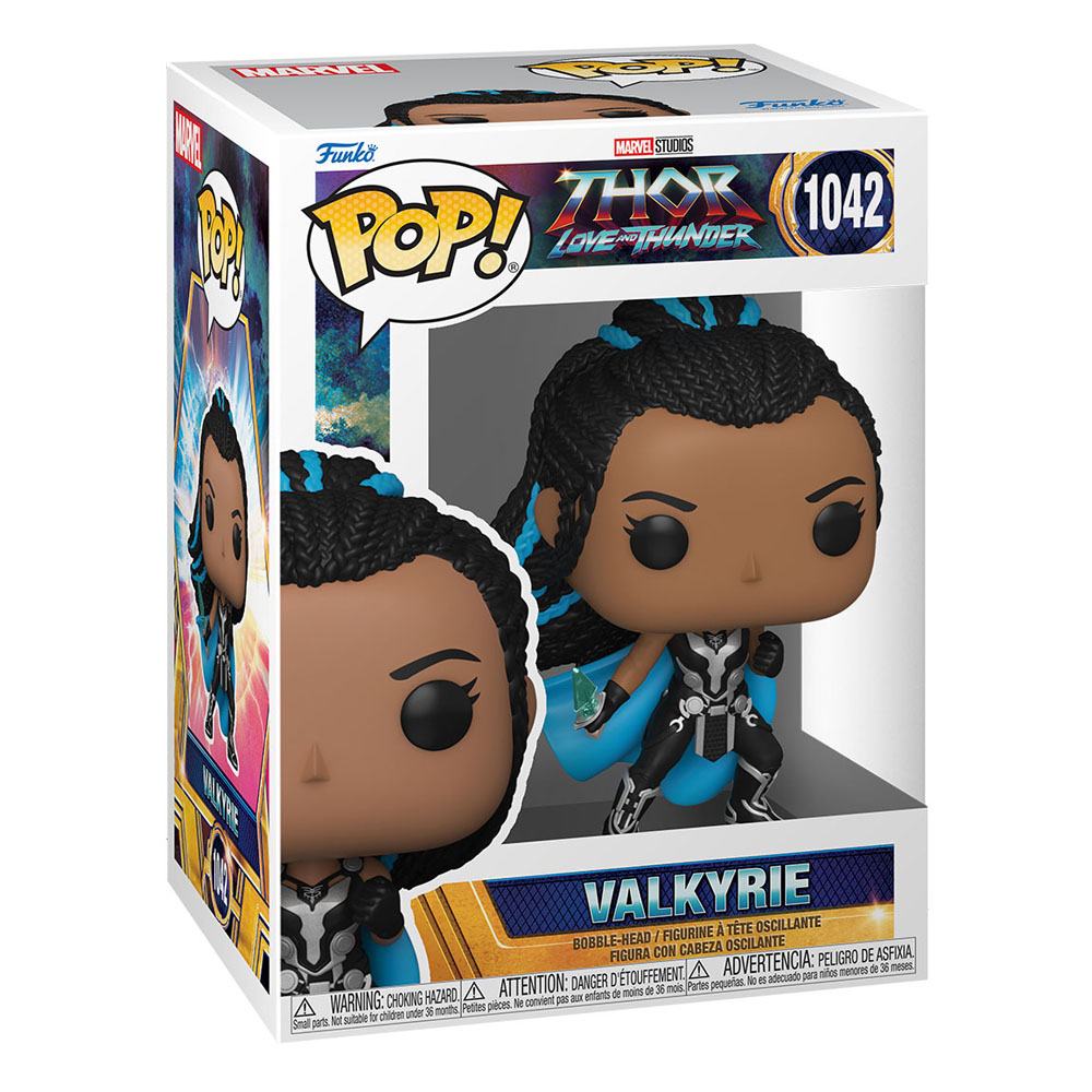 FUNKO POP  Marvel: Thor Love and Thunder - 1042 Valkyrie 9 cm  (scatola danneggiata)