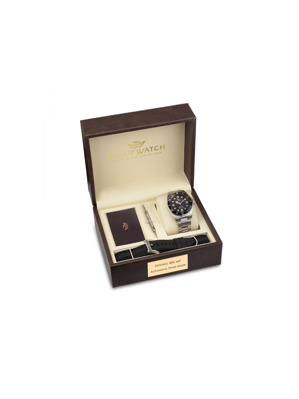 Philip Watch Caribe Diving R8223216008 – Stile sportivo e prestazioni subacquee