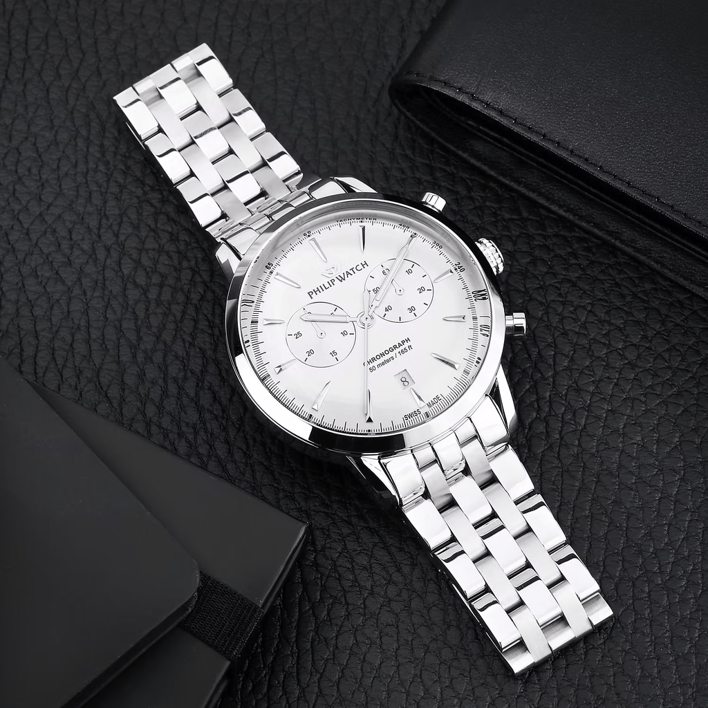Philip Watch Sunray Cronografo – bianco swiss made  R8273680002