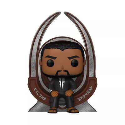 FUNKO POP  Marvel: Black Panther - 1113 Deluxe TâChalla on Throne (Exclusive, possibile allocazione)
