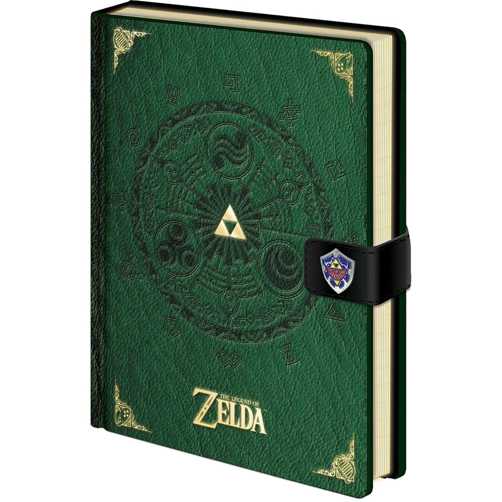 PYRAMID THE LEGEND OF ZELDA  (MEDALLION) A5 PREMIUM NOTEBOOK