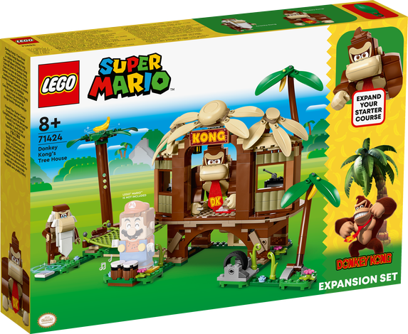 LEGO 71424 Pack di espansioneÂ Casa sull'albero di Donkey Kong