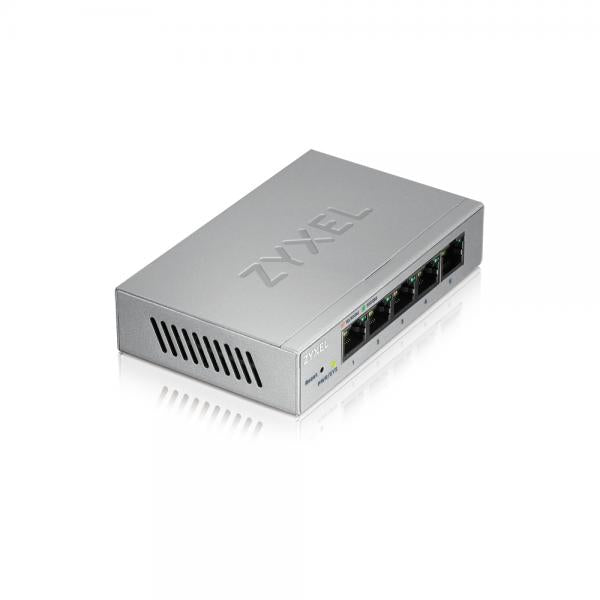Zyxel GS1200-5 Gestito Gigabit Ethernet (10/100/1000) Argento [GS1200-5-EU0101F]