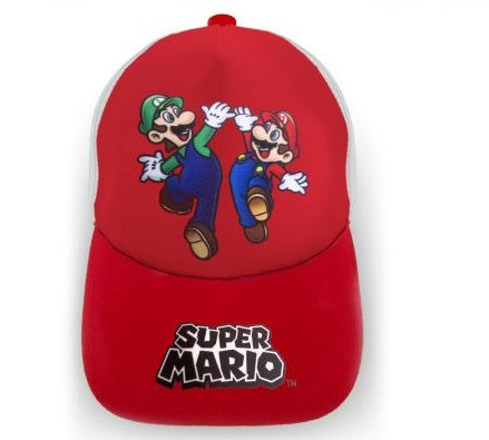 Cappellino Super Mario Bros rosso 52
