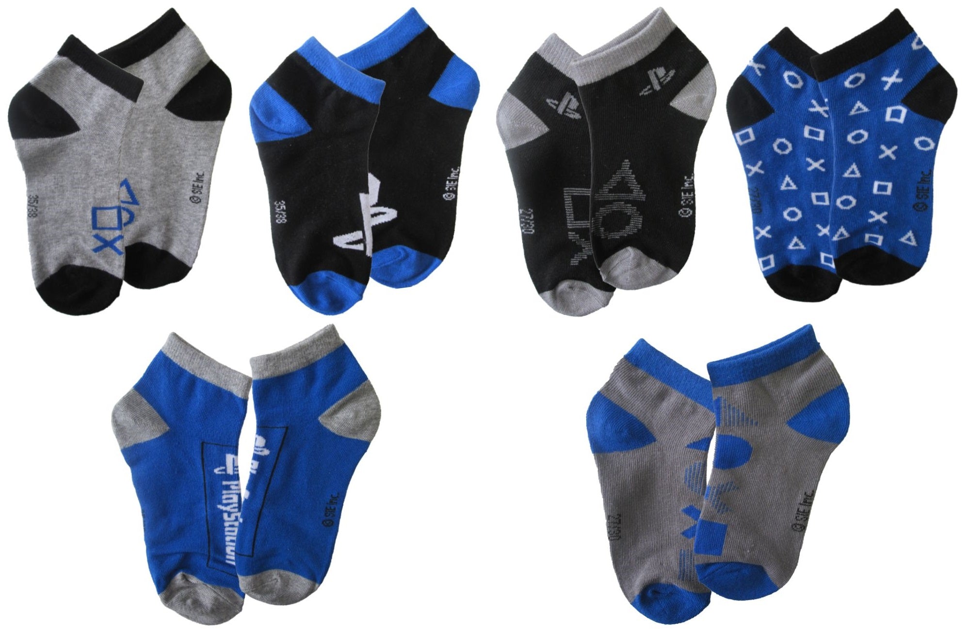 Calzini Playstation pacco da 3 - soggetti misti 23/26