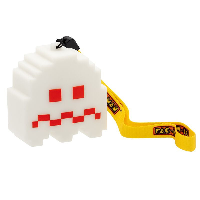 PAC-MAN LAMPADA LED 3D FANTASMA BIANCO