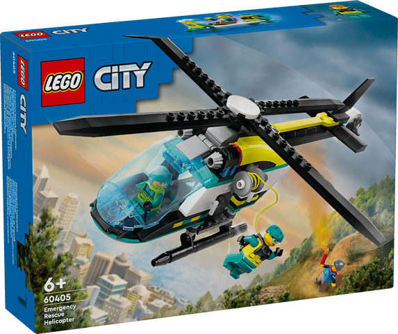 LEGO 60405 Elicottero di soccorso di emergenza