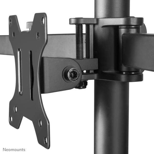 Neomounts FPMA-D550D3BLACK Braccio per monitor 10-27" [FPMA-D550D3BLACK]