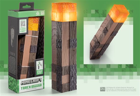 Minecraft - Torcia luminosa Replica da collezione