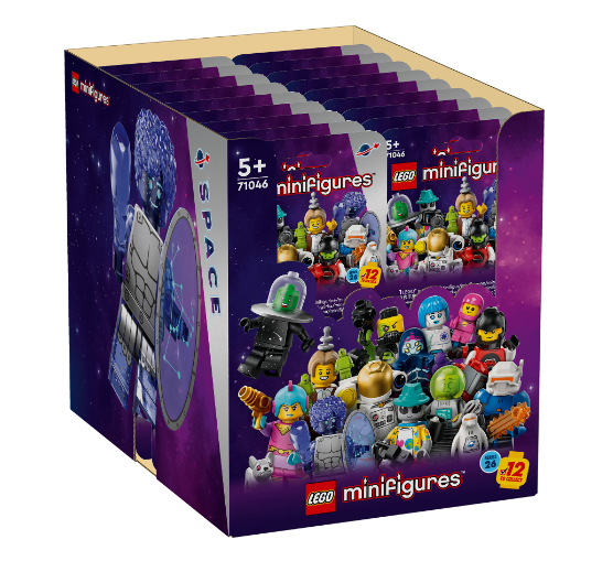 LEGO 71046 Box Serie 26 - Spazio (display 36 buste)