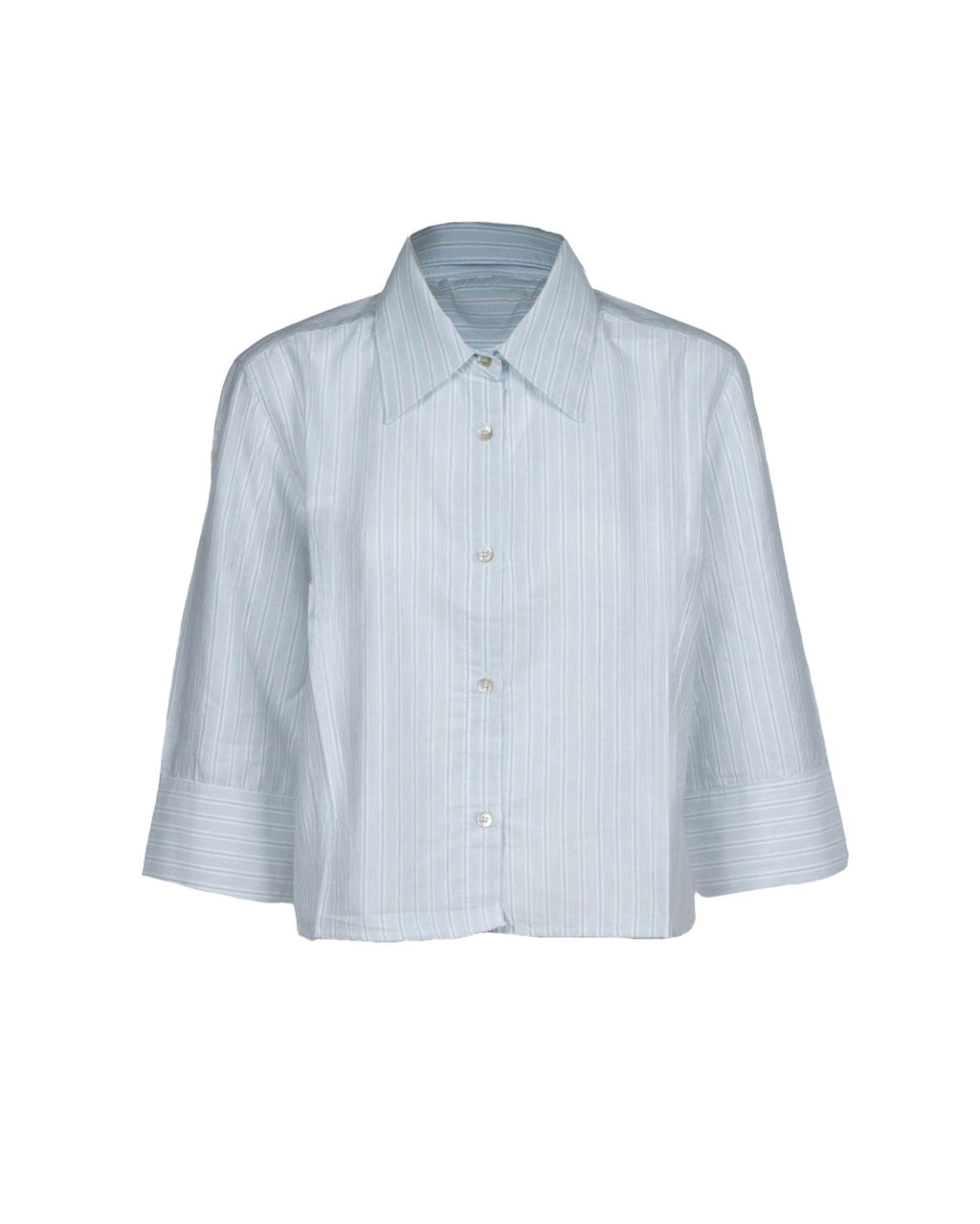 CAMICIA BIANCA E AZZURRA