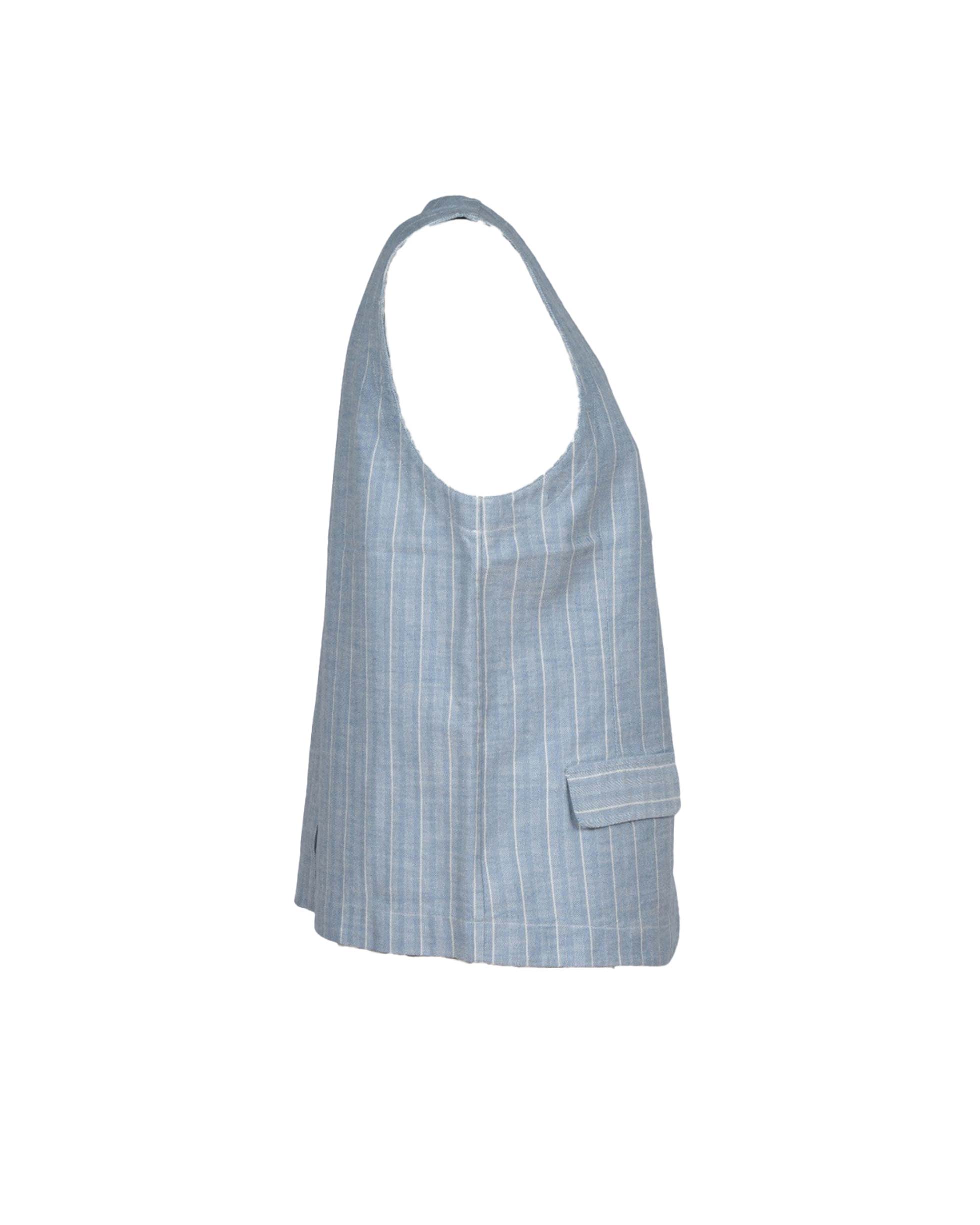 GILET AZZURRO