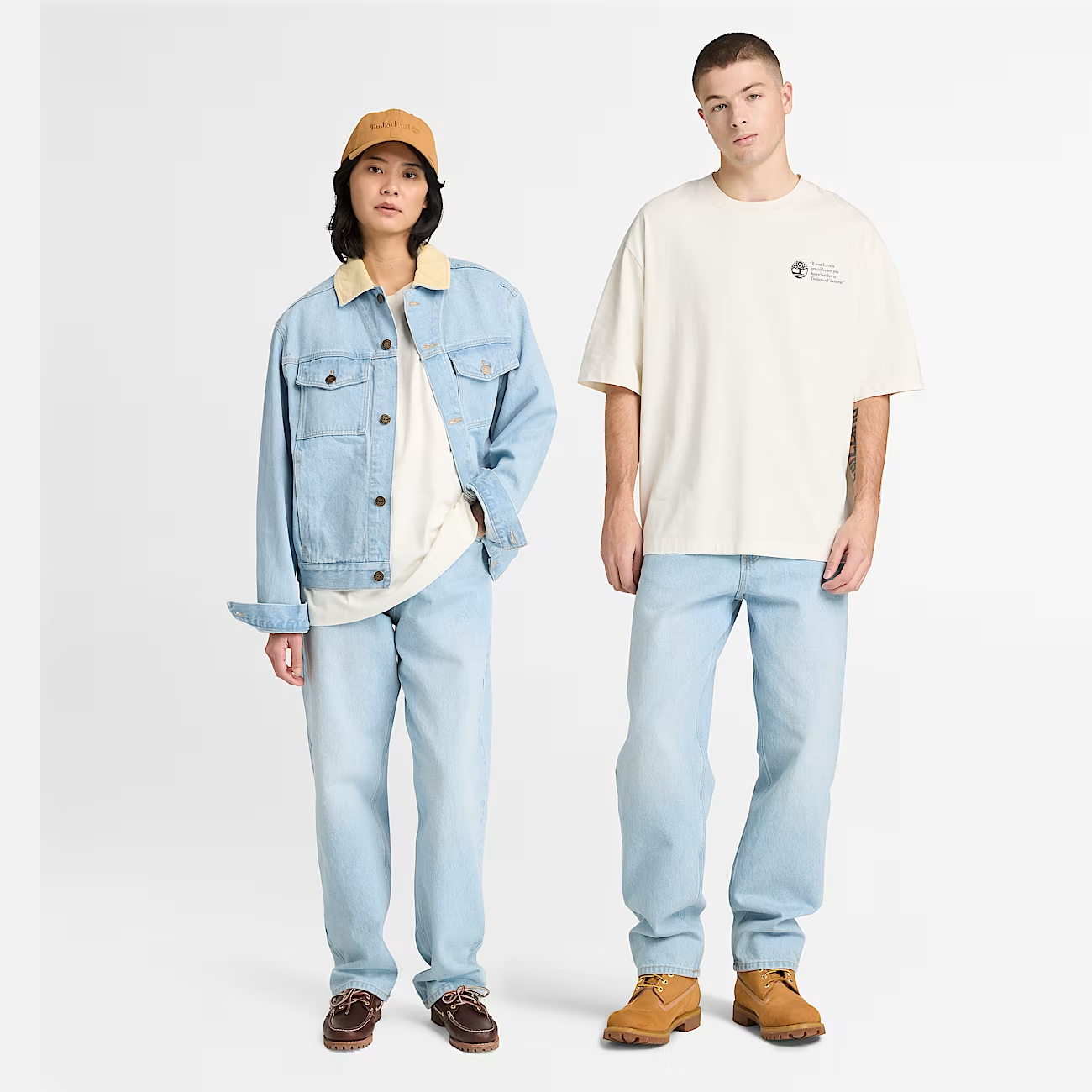 Timberland T-shirt Uomo Archive Boot TB0A5M8R CM9 Bianco