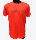 Puma maglietta manica corta da uomo Run Logo 52020384 rosso lava-nero