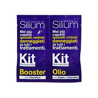 SILIUM KERATIN KIT TRATTAMENTO CHERATINA & ARGAN 2 X 12 ML