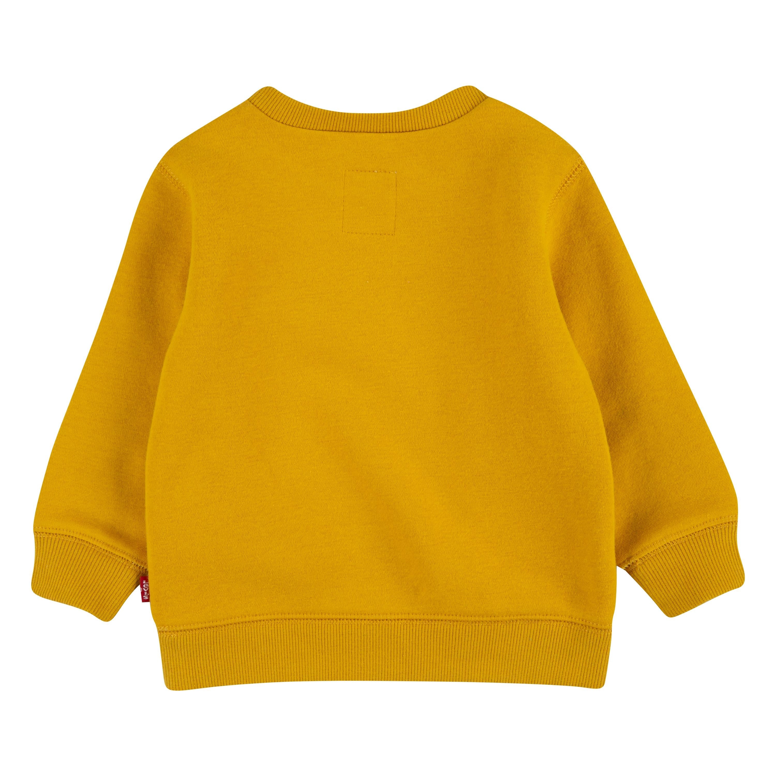Levi's Kids Felpa girocollo da bambino Batwing 9E8778 Y0L giallo oro