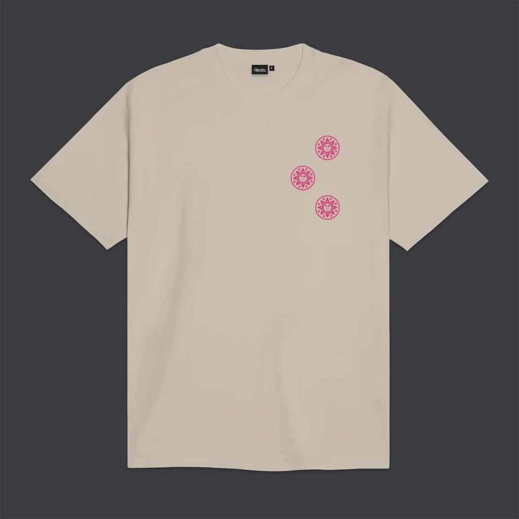 Dolly Noire T-shirt Uomo Asso di Denari Outline Beige - TS1131-TT-03