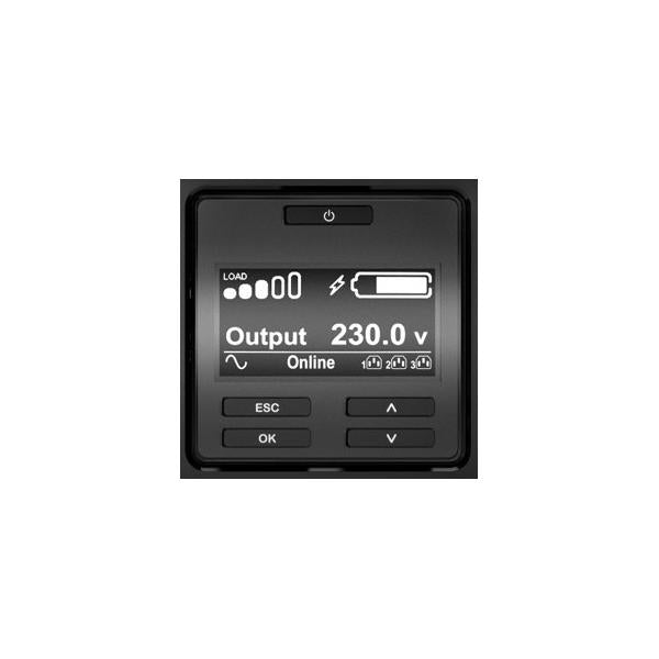 APC SRT1500RMXLI-NC gruppo di continuità (UPS) Doppia conversione (online) 1,5 kVA 1500 W [SRT1500RMXLI-NC]