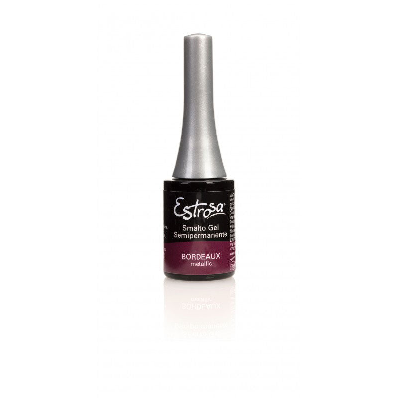 ESTROSA SMALTO GEL SEMIPERMANENTE BORDEAUX METALLIC 7101 14 ML