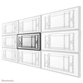 Neomounts LED-VW1750BLACK Supporto videowall da parete 32-55" - Pull-out - max 35 kg [LED-VW1750BLACK]