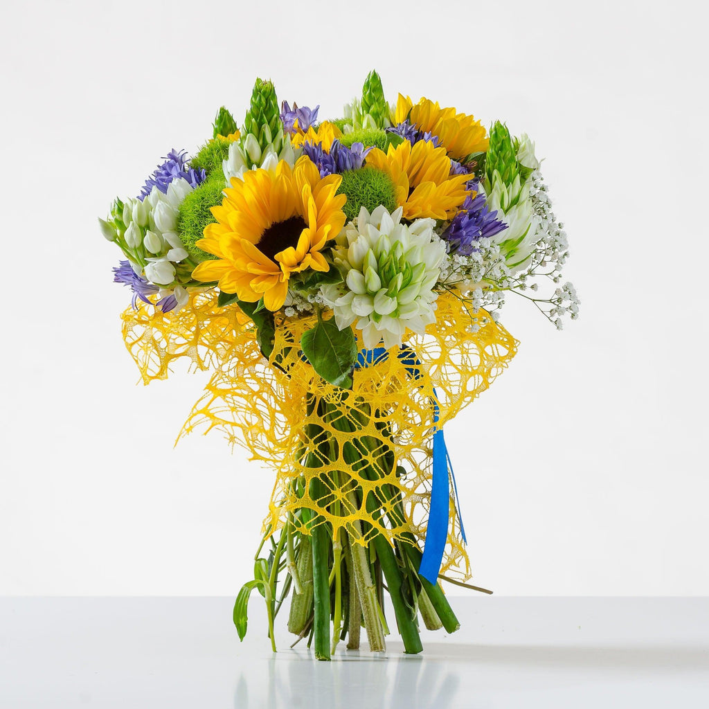VITALITA' - Girasoli, ornitogallo, green trek e fiori di Fabiola