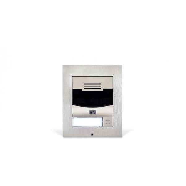 2N IP Solo without camera, flush mount (includes flush mount frame, must be together with 9155017) [9155301F]