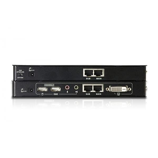 ATEN DVI KVM Extender Dual Link 60Meter, 2560 x 1600 , RS232 , Speaker & Mic.- PROMO FINO AD ESAURIMENTO SCORTE [CE602-AT-G]