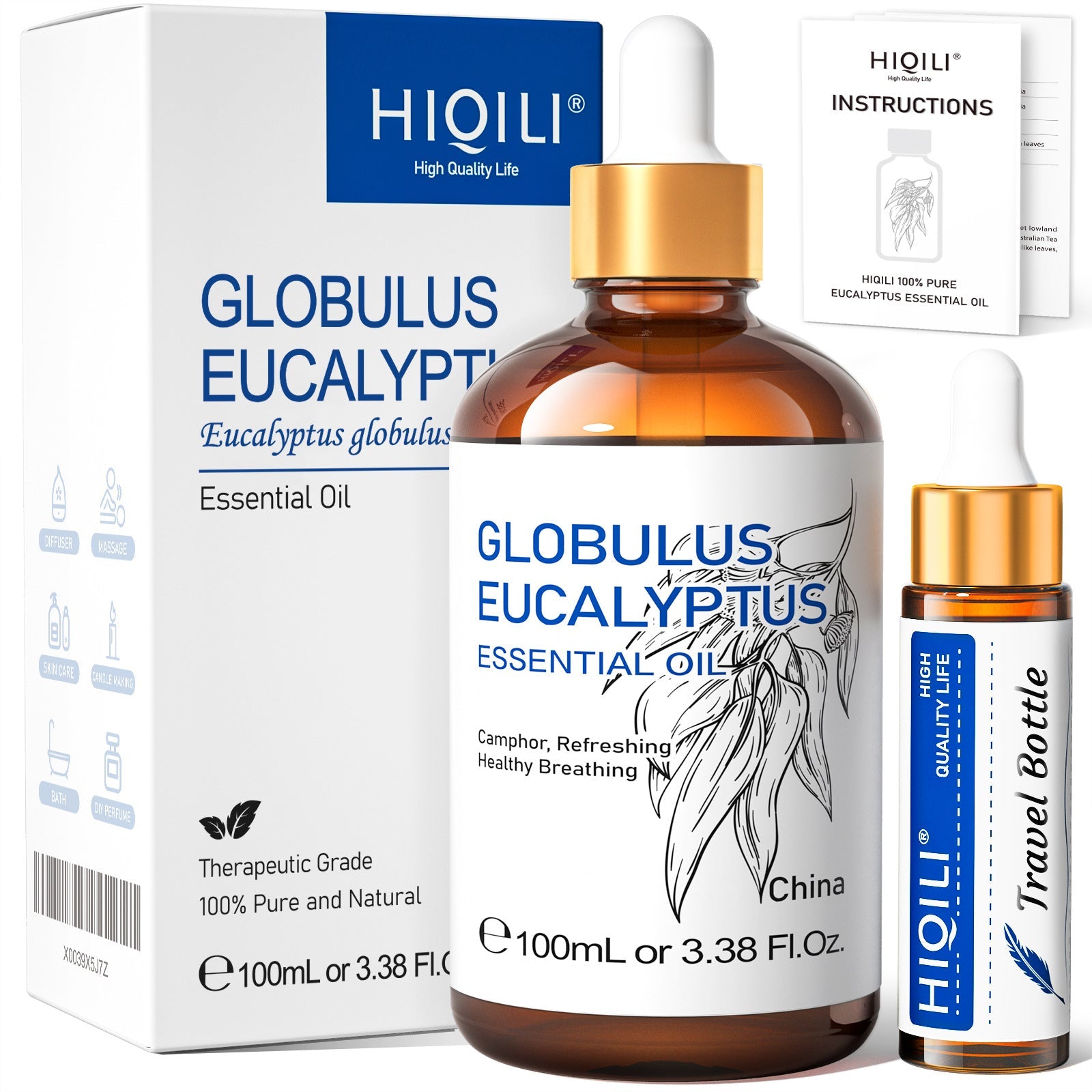 Bellezza e cura della pelle - Olio essenziale puro - Estratto vegetale - Olio da massaggio alla rosa - Profumo - Aromaterapia