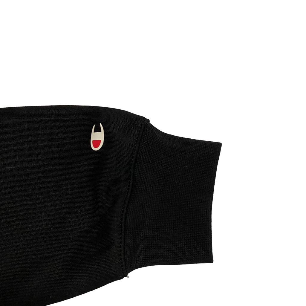 Champion tuta sportiva da ragazza con felpa girocollo Legacy Heritage 404834 KK001 nero