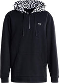 Vans Felpa con cappuccio Check e mezza zip VN0A3W36BLK1 black