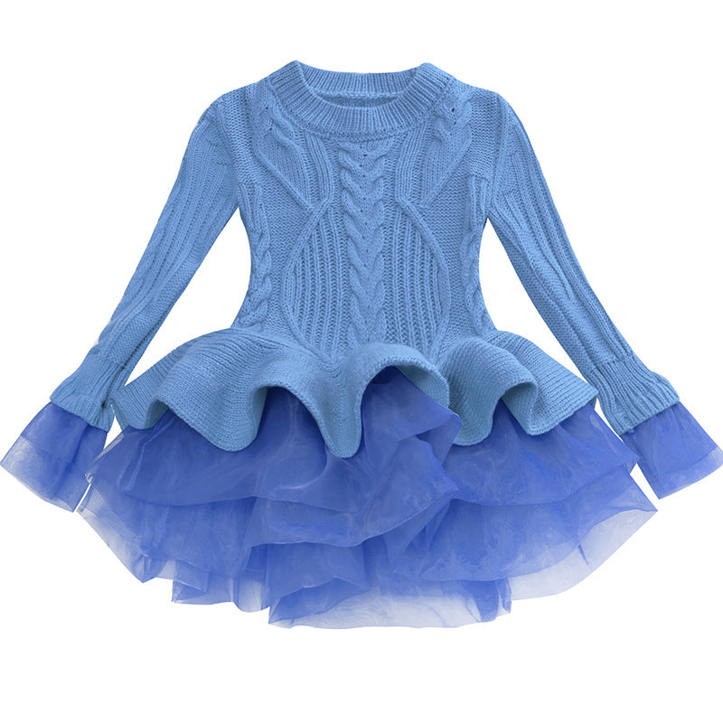 Elegante abitino caldo per bambina