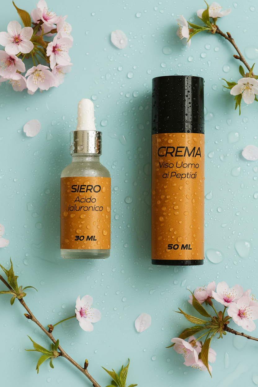 Start Kit - Skincare Viso Uomo pulizia e idratazione