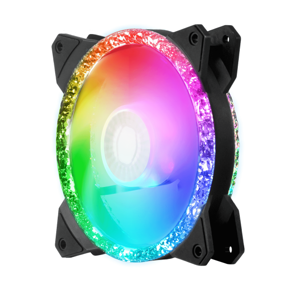 Cooler Master MasterFan MF120 Prismatic Case per computer Ventilatore 12 cm Nero 1 pz [MFY-B2DN-20NPA-R1]