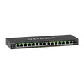NETGEAR GS316EP-100PES switch di rete Gestito Gigabit Ethernet (10/100/1000) Supporto Power over Ethernet (PoE) Nero [GS316EP-100PES]