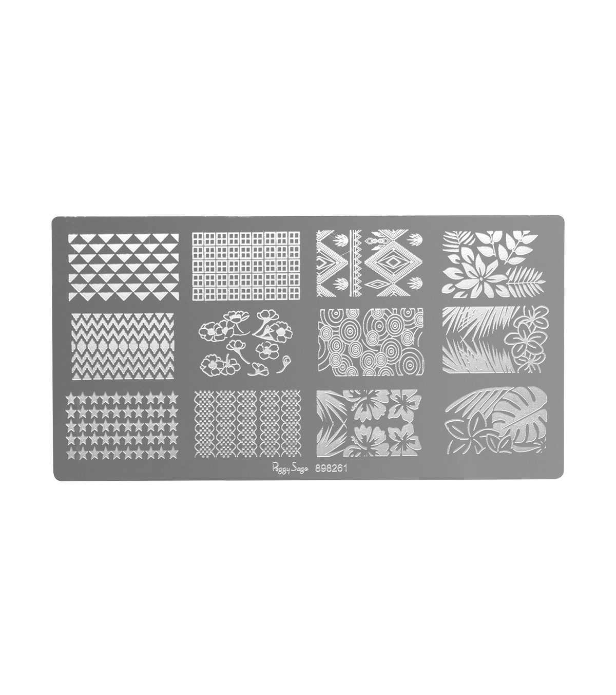 PEGGY SAGE  TAVOLA DI STAMPING NAIL ART 1