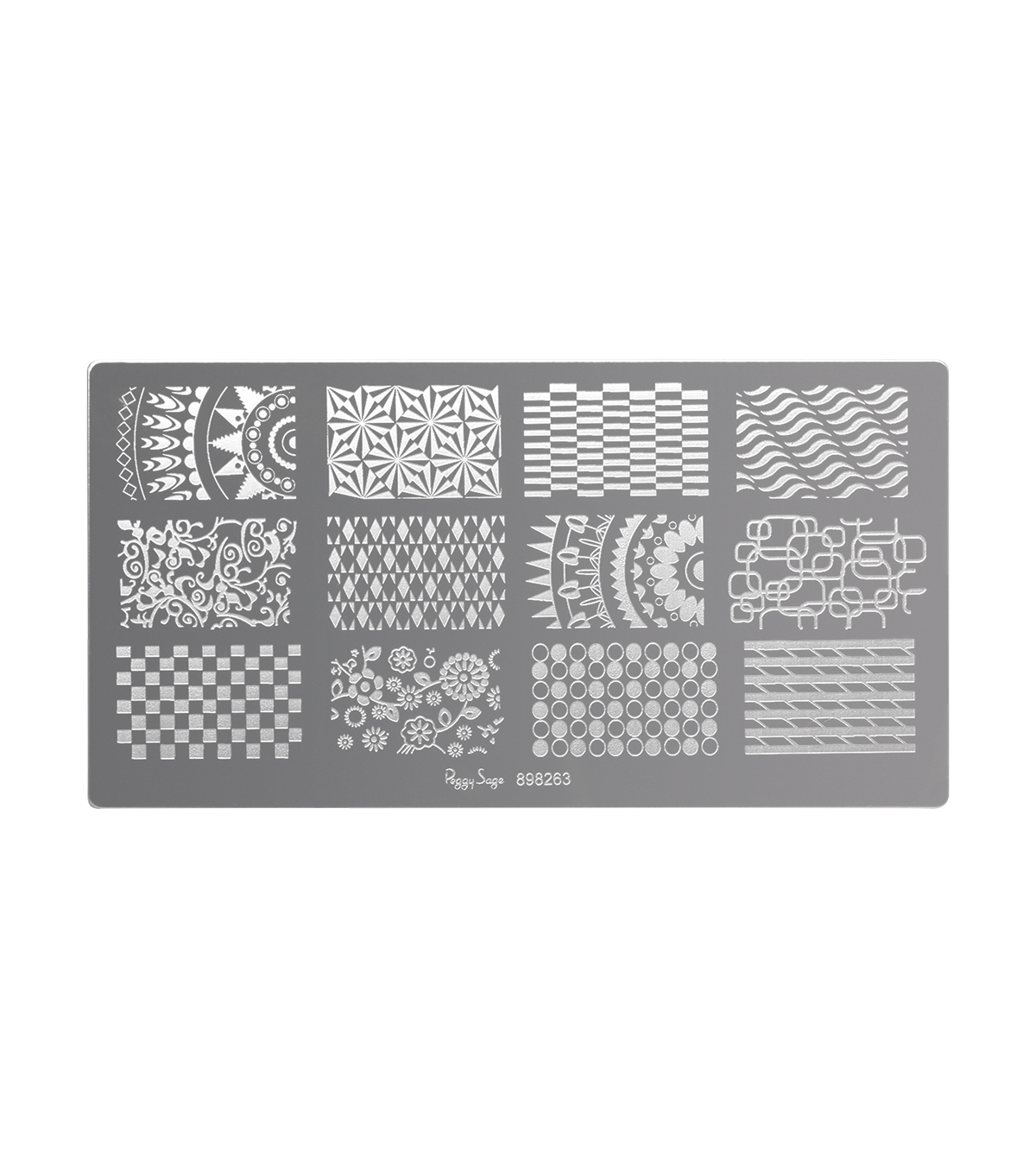PEGGY SAGE  TAVOLA DI STAMPING NAIL ART 3