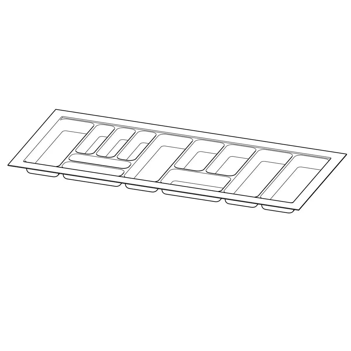 VASSOIO ORGATRAY 440, BIANCO, 441-520 / 1091-1150, BIANCO