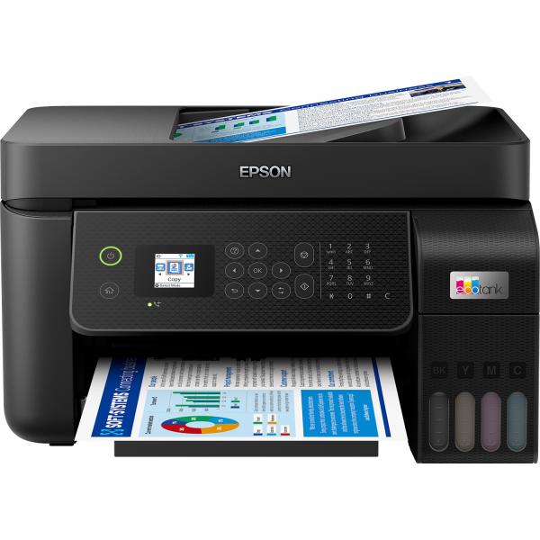 EPSON MULTIFUNZIONE INK A4 COLORE, ECOTANK ET-4800, 33PPM, ADF, FRONTE/RETRO MANUALE, USB/LAN/WIFI, 4 IN 1 [C11CJ65402]