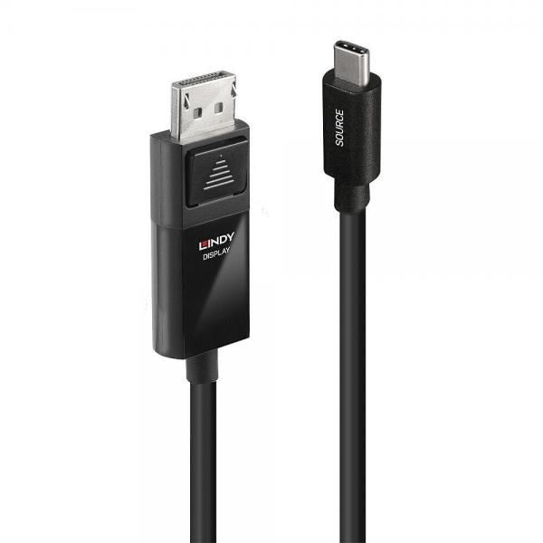 LINDY CAVO ADATTATORE USB TIPO C A DISPLAYPORT 8K60, 1M [43341]