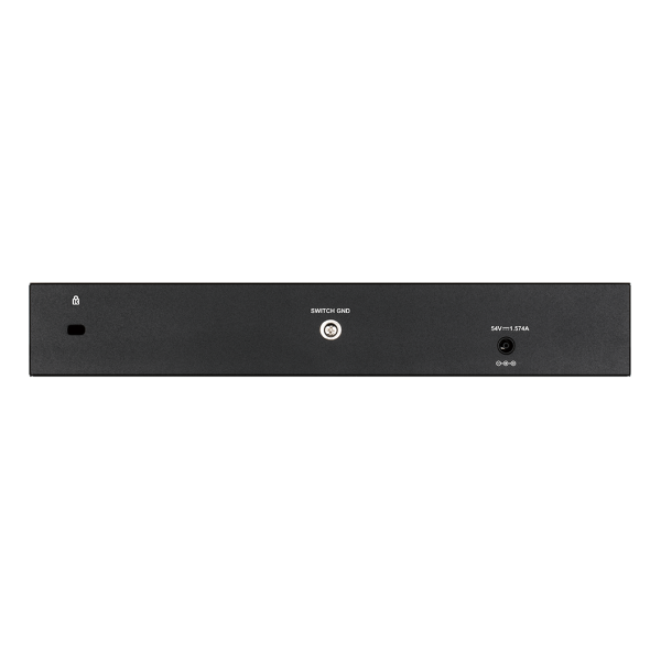 D-LINK SWITCH 10 PORTE DI CUI 8 PORTE GIGABIT POE + 2 PORTE SFP SMART+ [DGS-1210-10P]