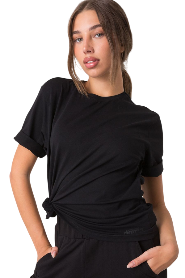 Dimensione Danza T-shirt Basic Jersey Stretch Donna 39D102J42_2000 Nero