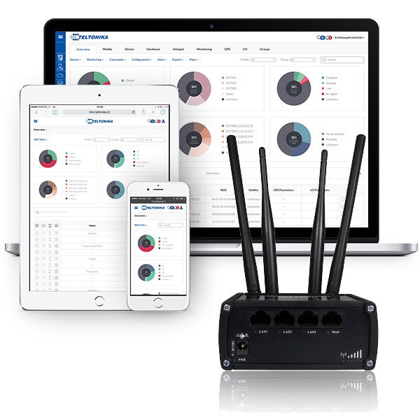 Teltonika RMS o RMS VPN Service - Remote Management Service - Credito mensile per 1 apparto per gestione remota o accesso VPN [RMSCREDIT000]