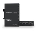 Teltonika - TSW114 - Switch 5 x ETH ports, 10/100/1000 Mbps, supports auto MDI/MDIX crossover [TSW114]