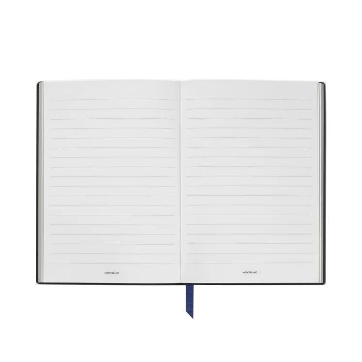 Montblanc blocco note #163 a righe Meisterstück The Origin Collection blue 133087