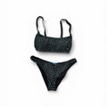 Arena Bikini Bralette Donna 007082-506 Nero Verde Mare 2026