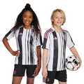 Adidas Juventus Maglia Home Junior 2025/26 Nero Bianco - JN5237