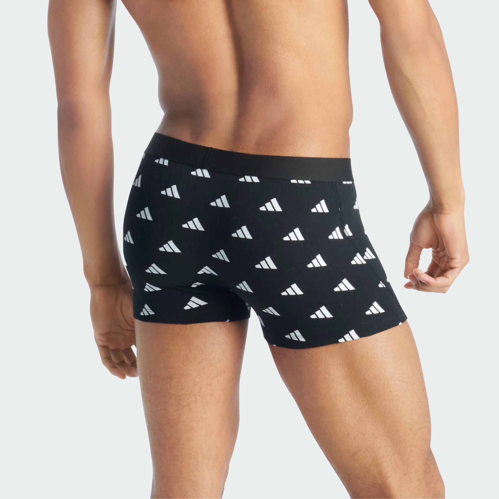 Adidas Intimo Boxer Active Flex Cotton Uomo Nero Blu - JK3952