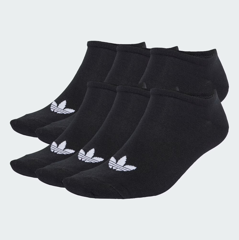 Adidas Originals calza unisex Liner JW5337 Nero - confezione da 6 paia