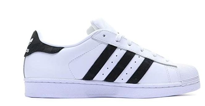 Adidas Superstar CP9761 Bianco Uomo - Sneakers Originals Iconiche Streetwear
